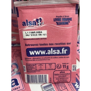 BỘT NỞ ALSA PHÁP GÓI (11GAM)