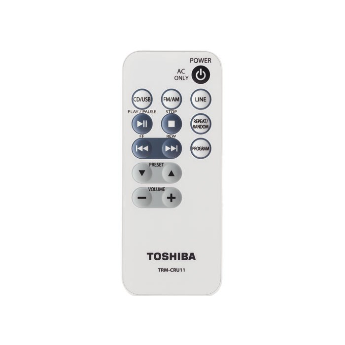 ĐÀI ĐĨA CD USB, RADIO TOSHIBA TY-CRU12