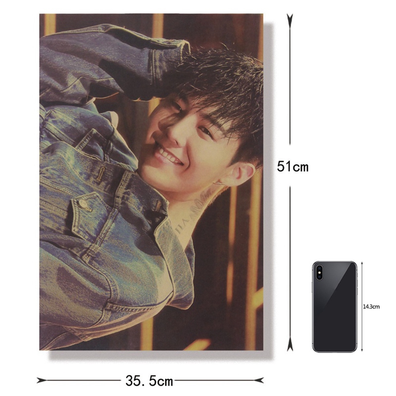 Poster Treo Tường In Hình G-Dragon Bigbang