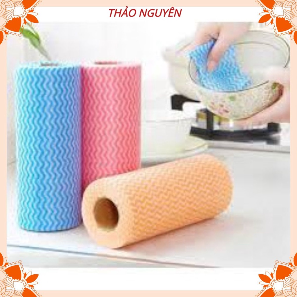 CUỘN KHĂN LAU ĐA NĂNG HOMEEASY ,GIẤY LAU, KHĂN LAU BẾP CAO CẤP