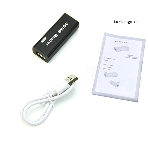 Bộ Định Tuyến Không Dây Mini 3g / 4g Wifi Wlan Ap 150mbps Rj45 Usb | BigBuy360 - bigbuy360.vn