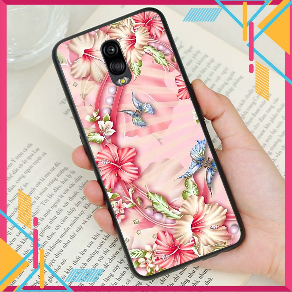 Ốp lưng Samsung J7 PLUS in hình hoa xinh xắn, hiện đại , thời trang ,phong cách