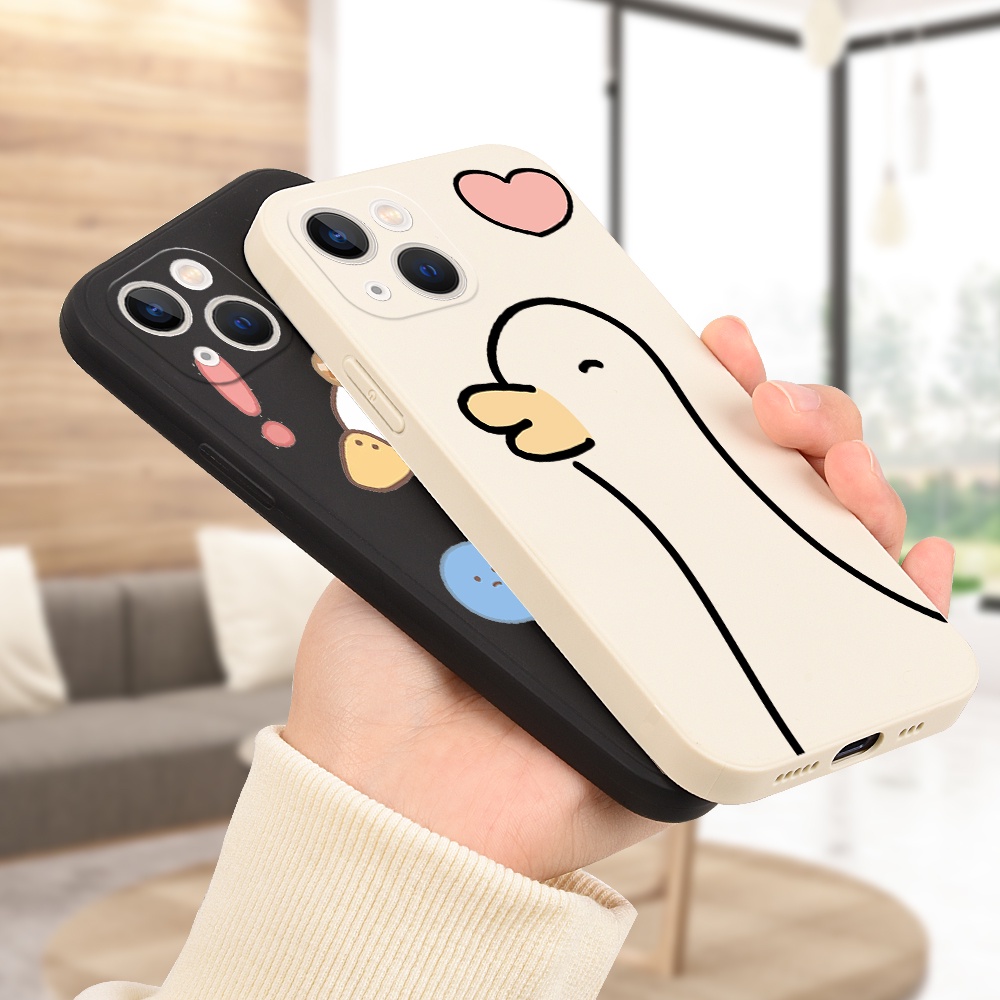 Ốp Điện Thoại Họa Tiết Vịt Dễ Thương Cho Xiaomi Redmi 4A 4X 5A 5 Plus Note 5 6 6A 7 Note 7 Pro 8 Pro 8A 9A 9 Pro HP
