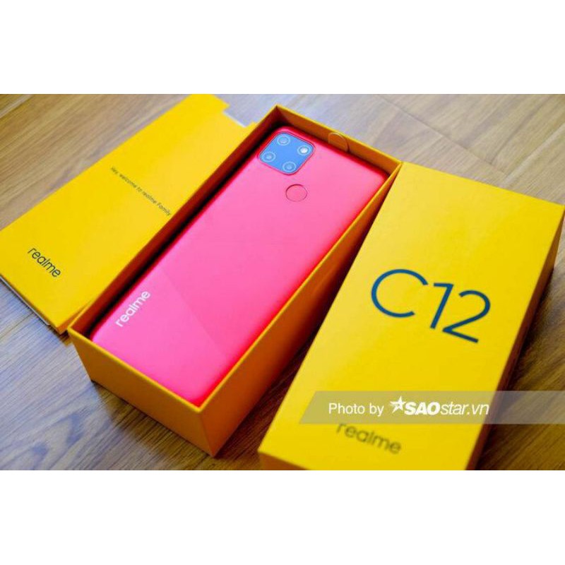 Điện thoai Realme c12 chính hãng mới nguyên seal pin khủng 6000 | BigBuy360 - bigbuy360.vn