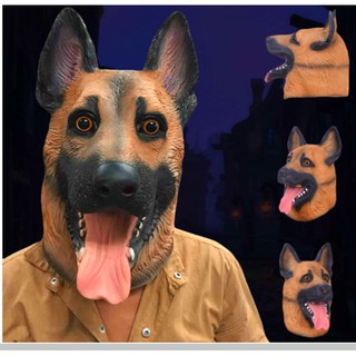 MẶT NẠ CHÓ HÓA TRANG CAO CẤP HALLOWEEN