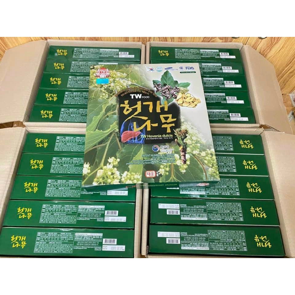 NƯỚC MÁT GAN TW HÀN QUỐC HỘP 30 GÓI x 70 ML
