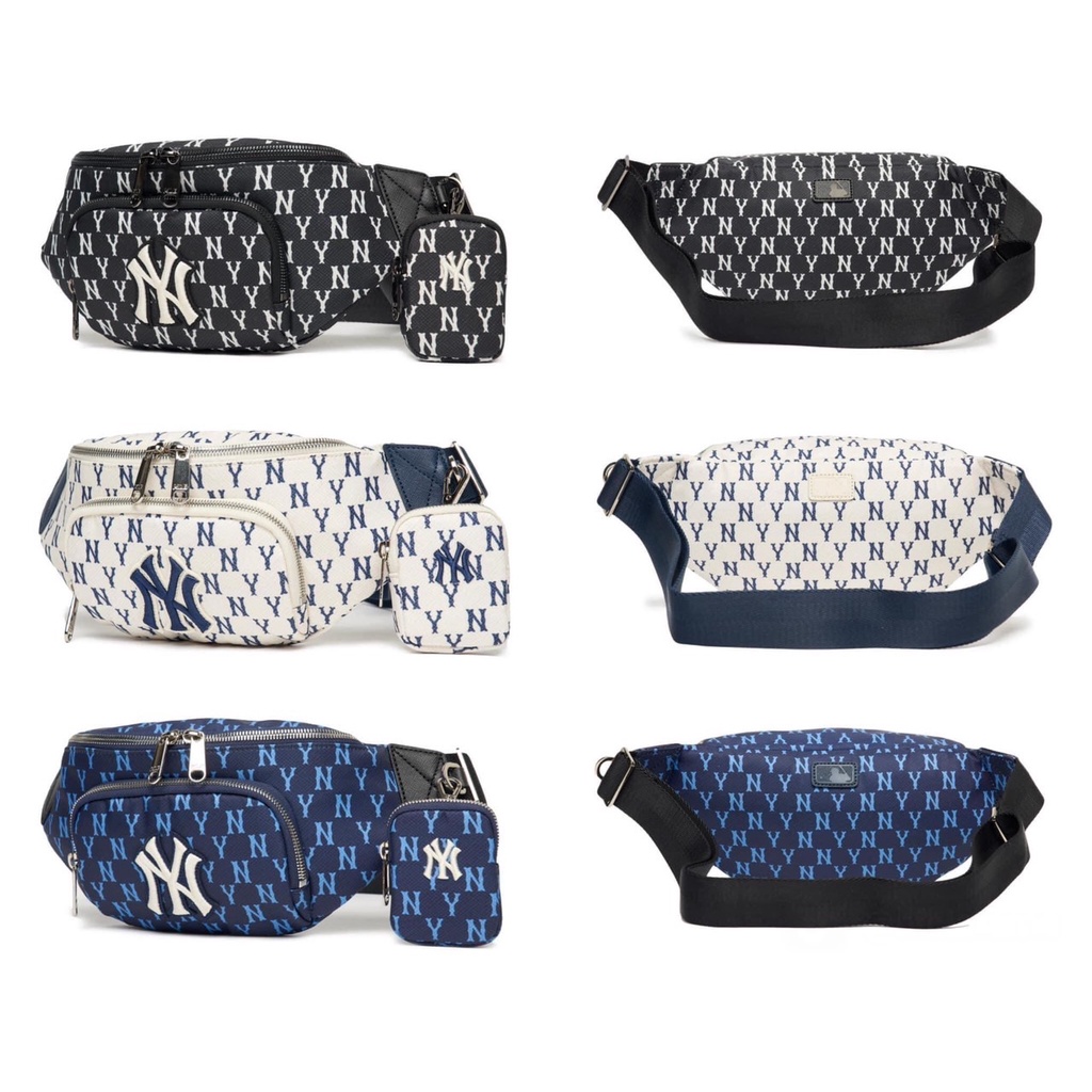 Túi Bao Tử MLB Monogram Hip Sack -Túi bao tử MLB nam nữ chính hãng