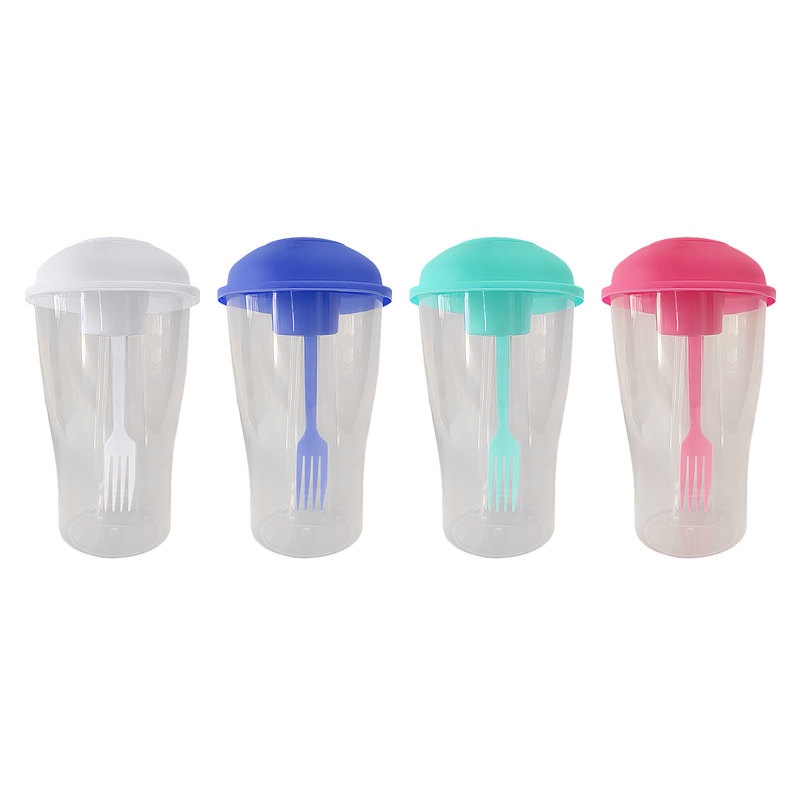 Cốc Nước 1000ml Kèm Nĩa/ Nĩa Đựng Thức Ăn/Thực Phẩm Giúp Giảm Cân An Toàn Cho Sức Khỏe