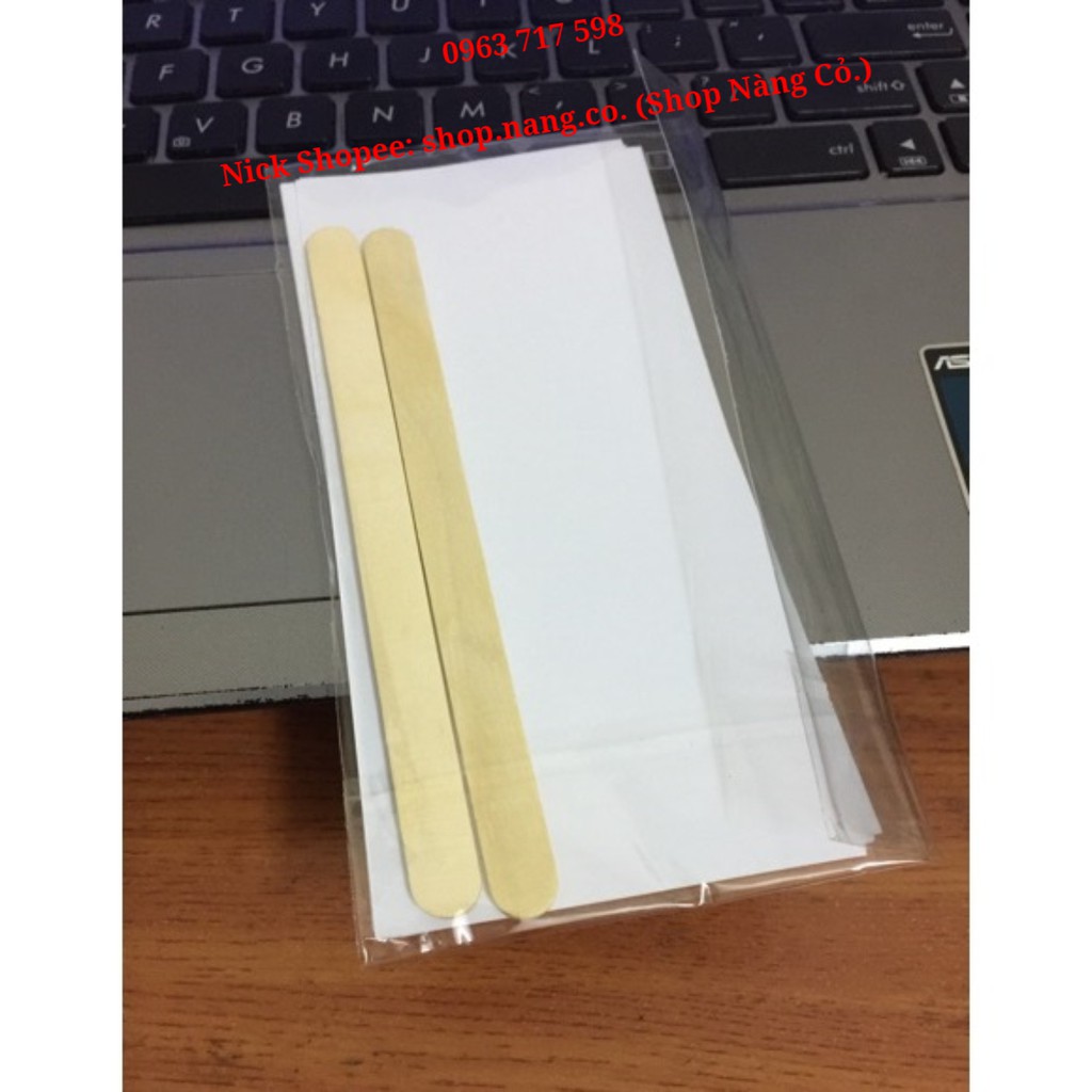 Giấy wax lông và Que gạt tiện lợi | BigBuy360 - bigbuy360.vn