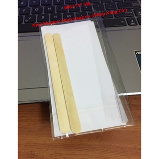 Giấy wax lông và Que gạt tiện lợi