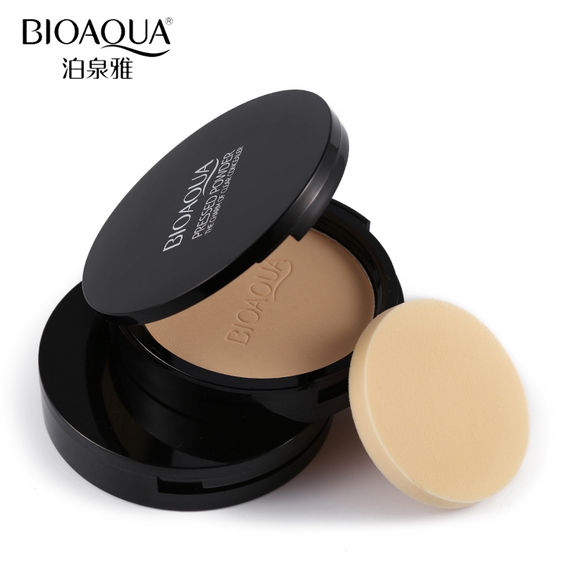 [Hàng mới về] Phấn nén tông lì Bioaqua che khuyết điểm và kiềm dầu lâu trôi | BigBuy360 - bigbuy360.vn