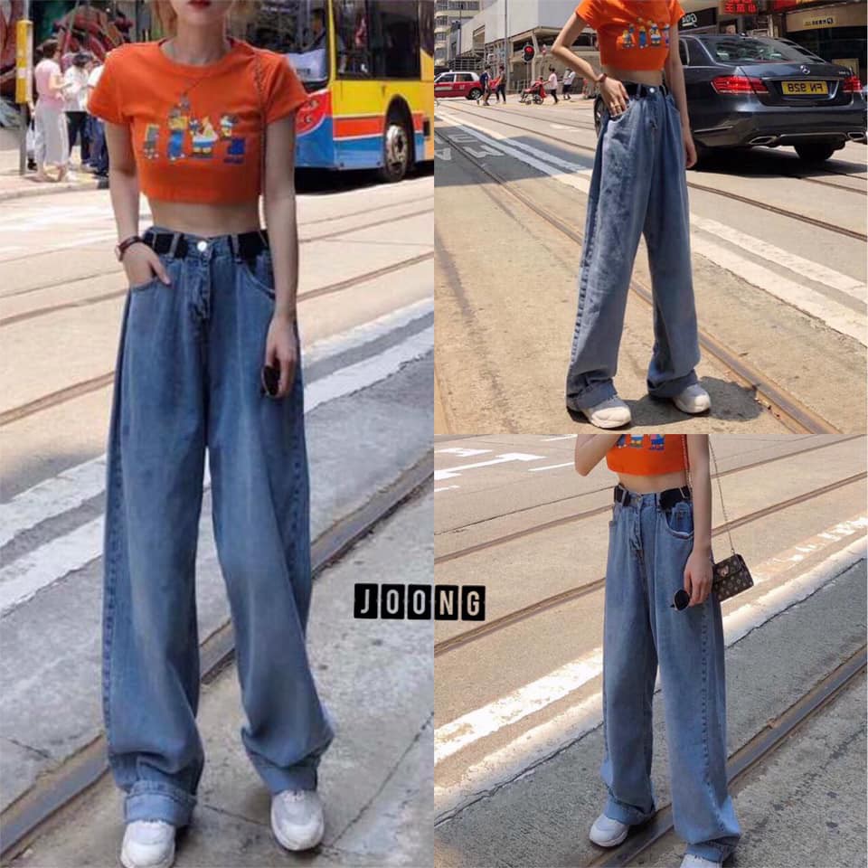 jean ống xuông rose blackpink