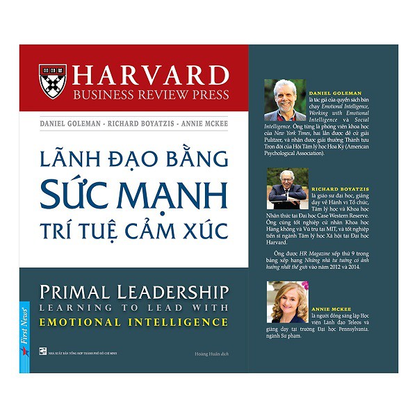 Sách - Lãnh đạo bằng sức mạnh trí tuệ cảm xúc