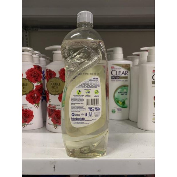 Nước rửa chén bát Sunlight thiên nhiên muối khoáng & lô hội 750g