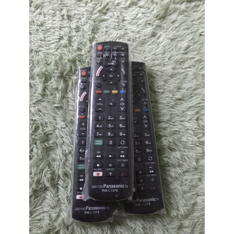 Remote Điều khiển tivi led Panasonic (RM-L1378)