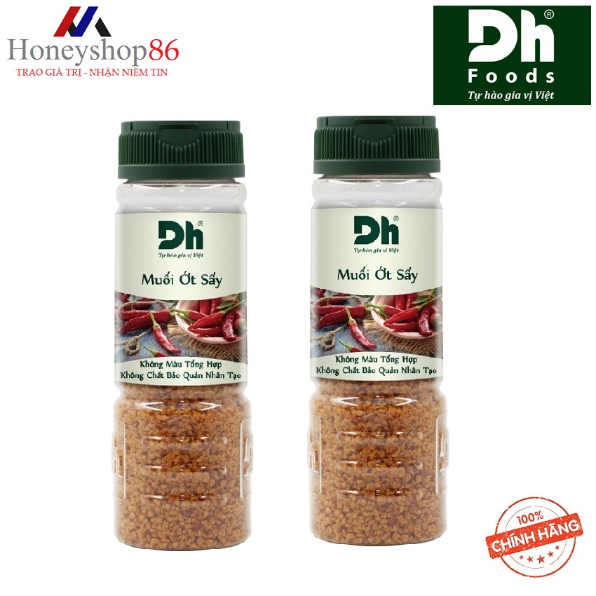 Com Bo2 Hũ Muối ỚT Sấy Dh Foods 110G DHMTN96 HONEYSHOP86