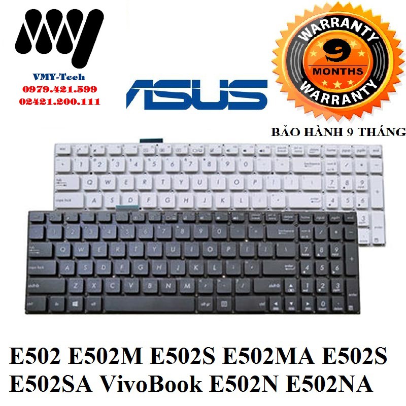 Bàn phím laptop Asus E502 E502M E502S E502MA E502S E502SA VivoBook E502N E502NA