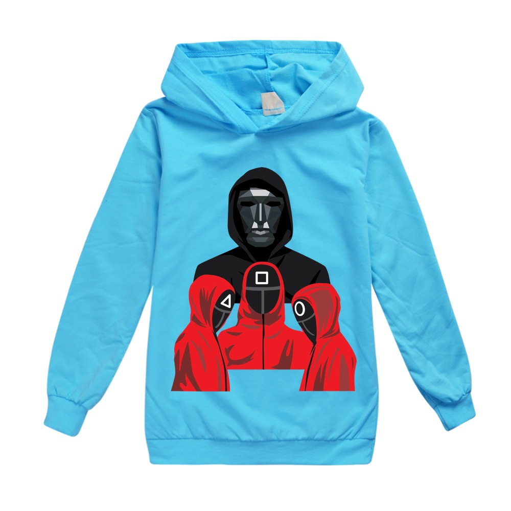 Áo Khoác Hoodie Tay Dài In Hình GAME Super SQUID Dành Cho Bé Trai 2022