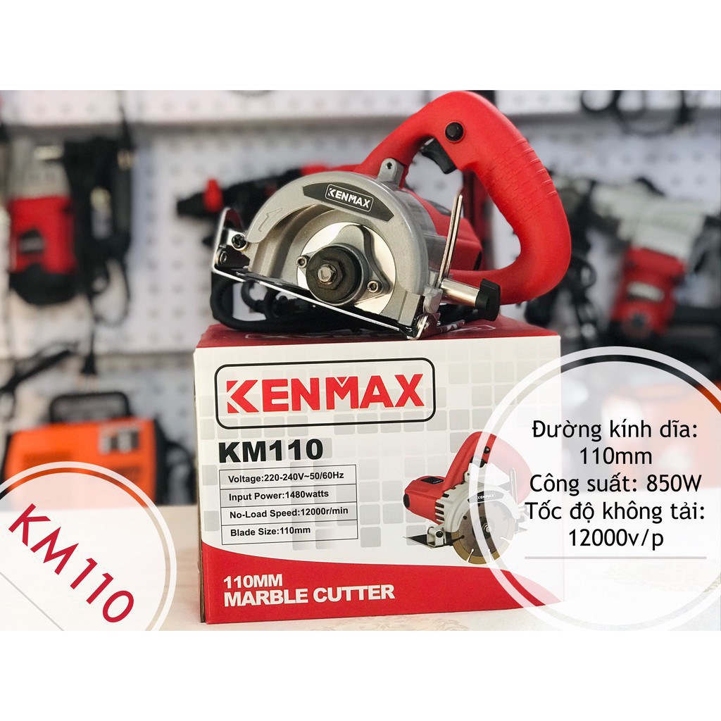 Máy Cắt Gạch KENMAX KM110, Máy Cắt Gạch Chất Lượng Cao Công Nghệ Nhật Bản