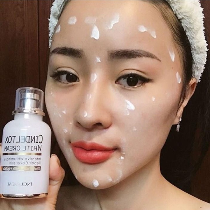 Kem Dưỡng Trắng Da Cindel Tox White Cream 50ml Hàn Quốc Giúp Trẻ Hóa Da, Dưỡng Ẩm, Bổ Sung Collagen - Lvy Beauty