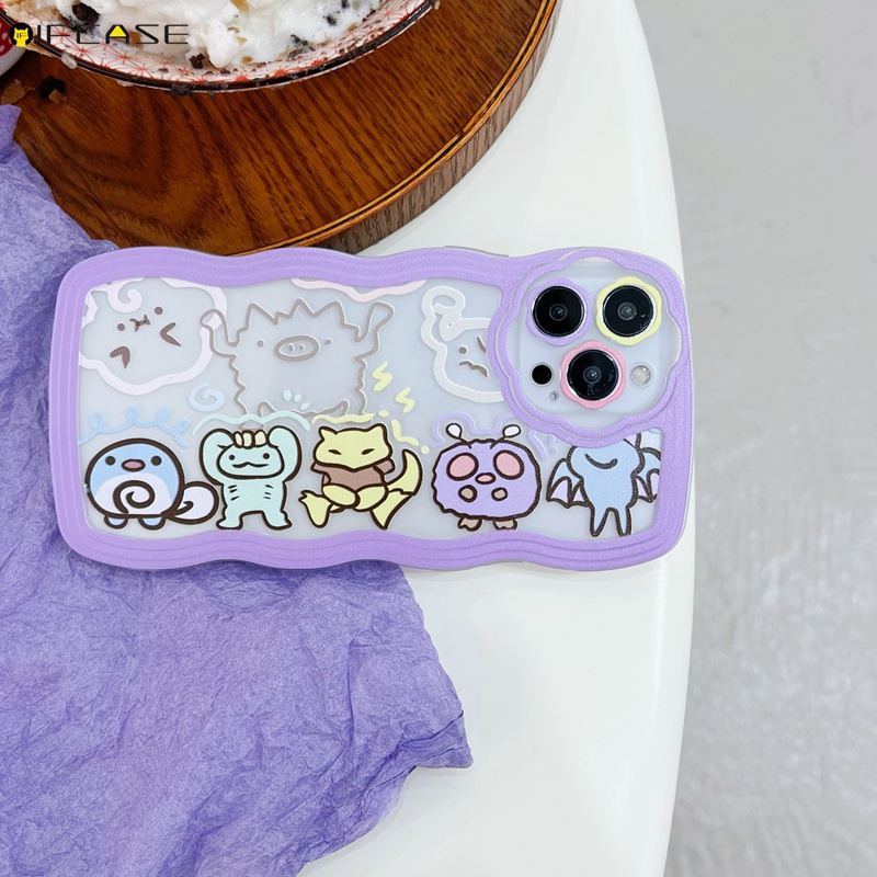 Ốp Điện Thoại Mềm Trong Suốt In Hình Pikachu/Maruko Cho iPhone 13 12 12 11 Pro Max XS Max XR X 7 8 Plus