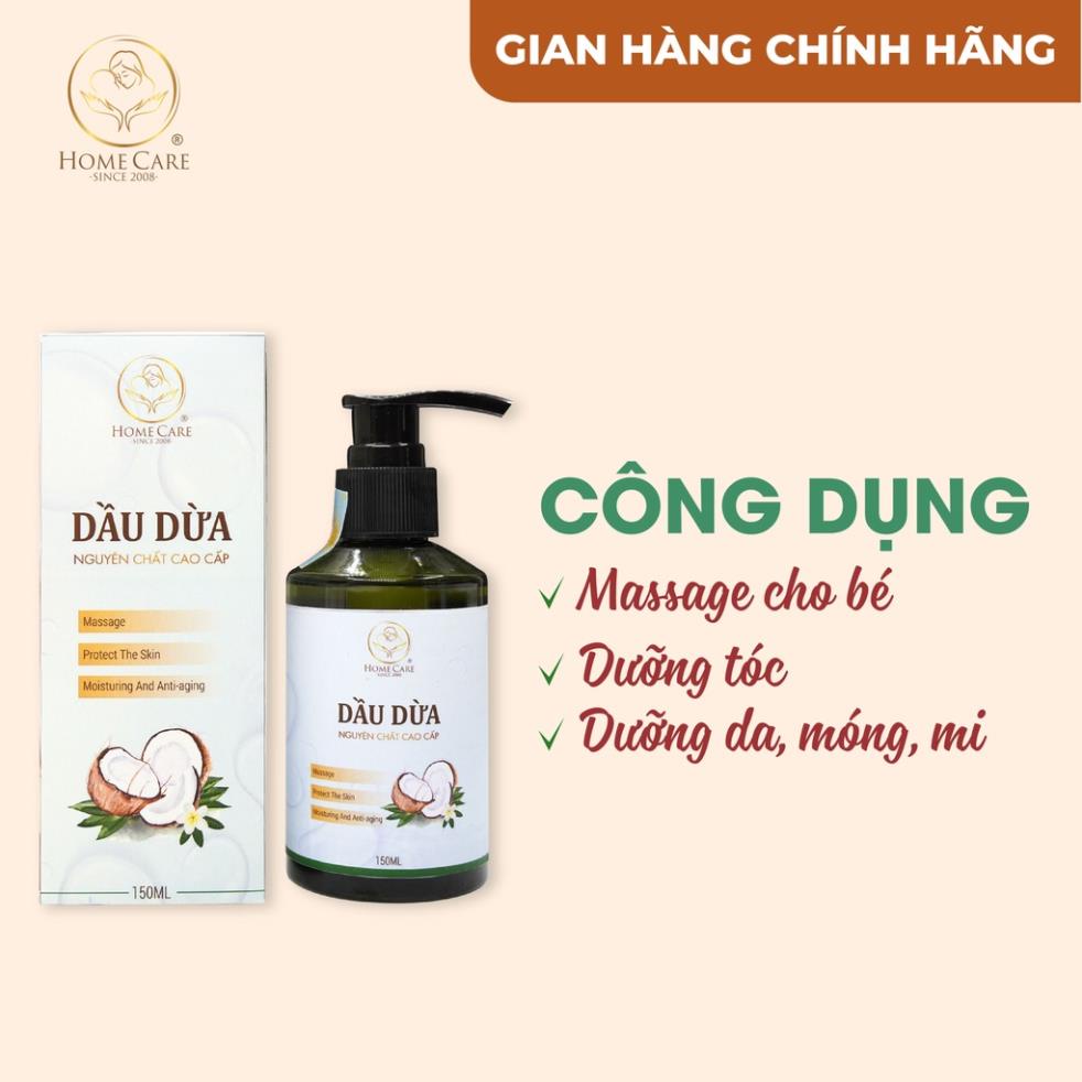 Dầu dừa nguyên chất cao cấp Home Care