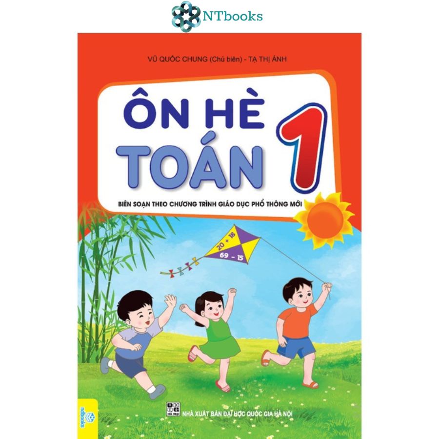 Sách Ôn Hè Toán 1 - Cánh Diều (Biên Soạn theo chương trình Giáo dục phổ thông mới)