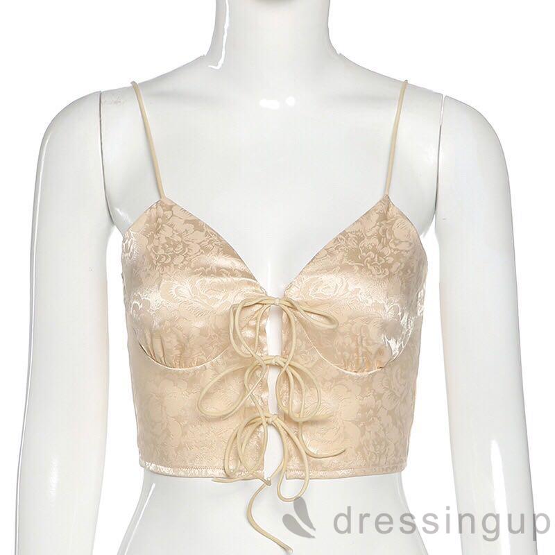 Áo Nữ Tay Dài Cổ Chữ V Phối Ren