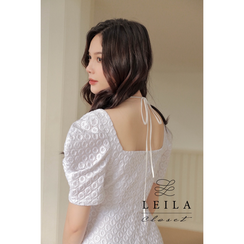 Đầm Julia cotton thêu - Leila Closet.