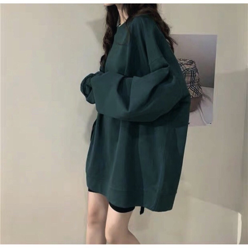 ÁO THUN TRƠN DÀI TAY FORM OVERSIZE HOT