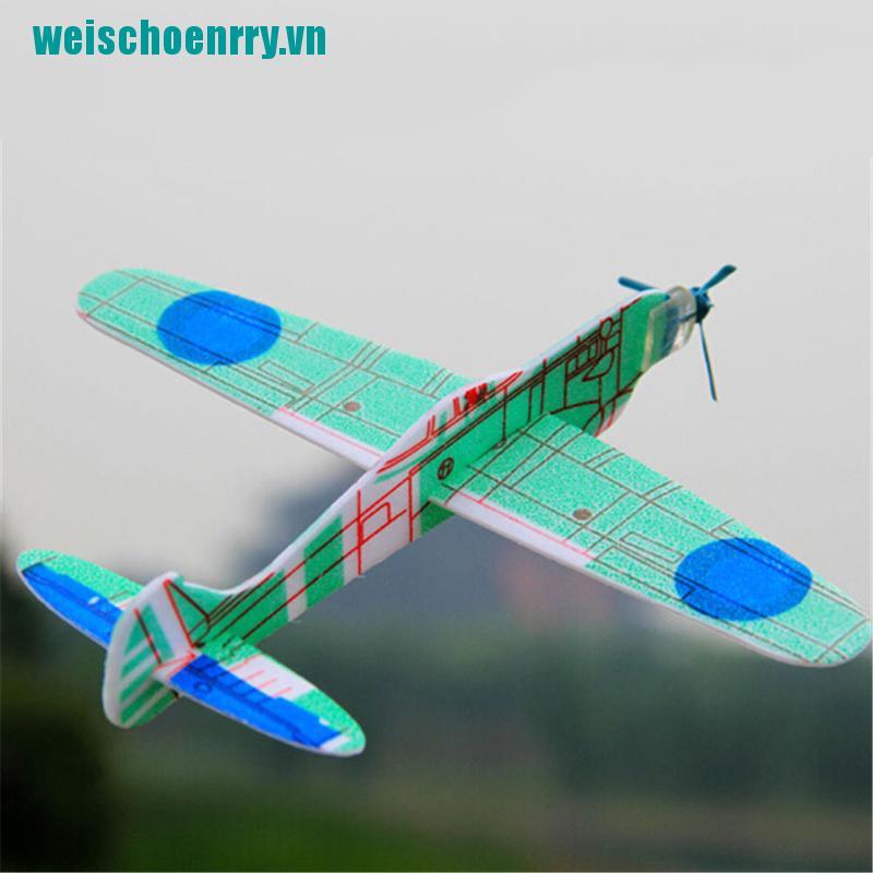 Weis♪Máy Bay Đồ Chơi Dạng Ném 19cm Cho Trẻ Em