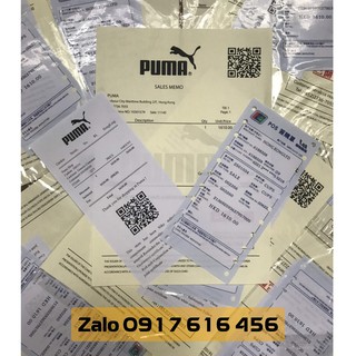 100 Bộ Bill Giày Puma Xuất Xưởng