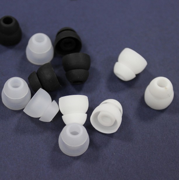 1 Cặp Nút Silicone Thay Thế Cho Tai Nghe Nhét Tai