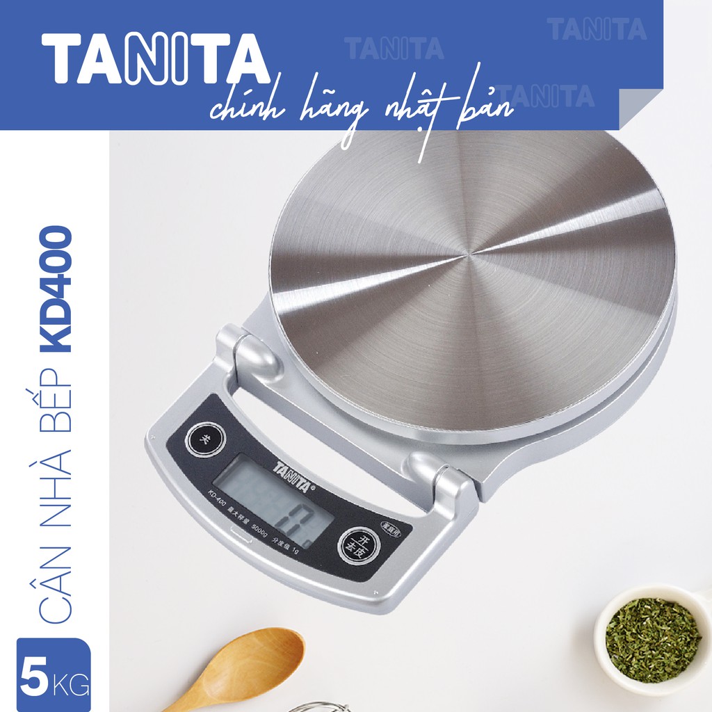 Cân nhà bếp/ thực phẩm Tanita KD 400 sai số chỉ 1g/ 5kg