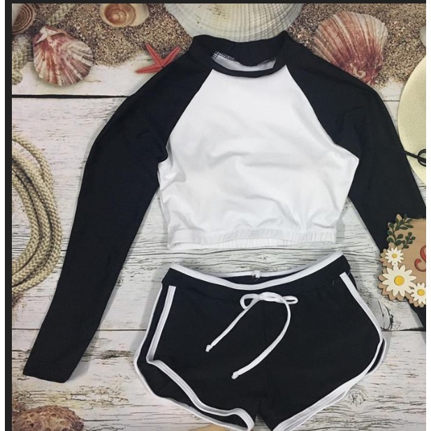 [Bán chạy nhất] Đồ bơi tay dài kín đáo