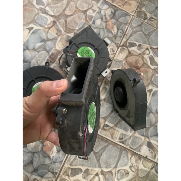 Quạt sò điện áp 24v 10cm ống thổi 6m