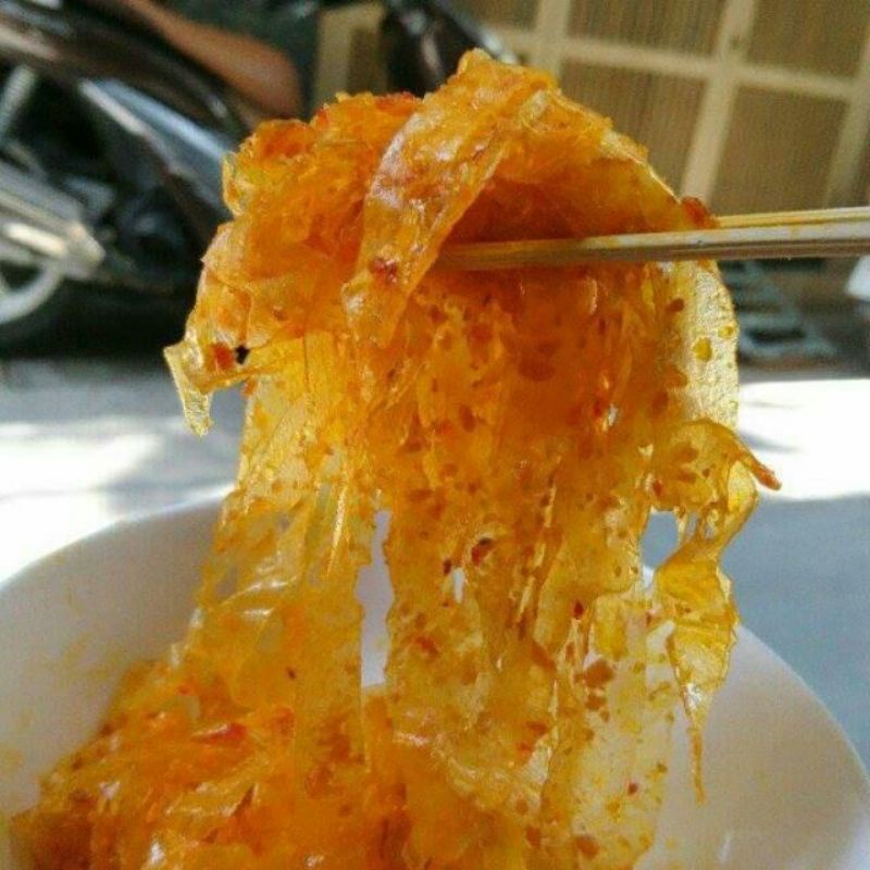1Kg bánh tráng sate cầu đúc Long An