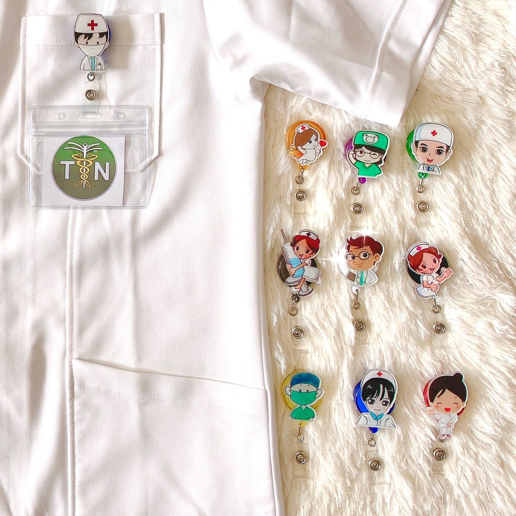 YoYo Sticker Gắn Bảng Tên Cho Nhân Viên Y Tế