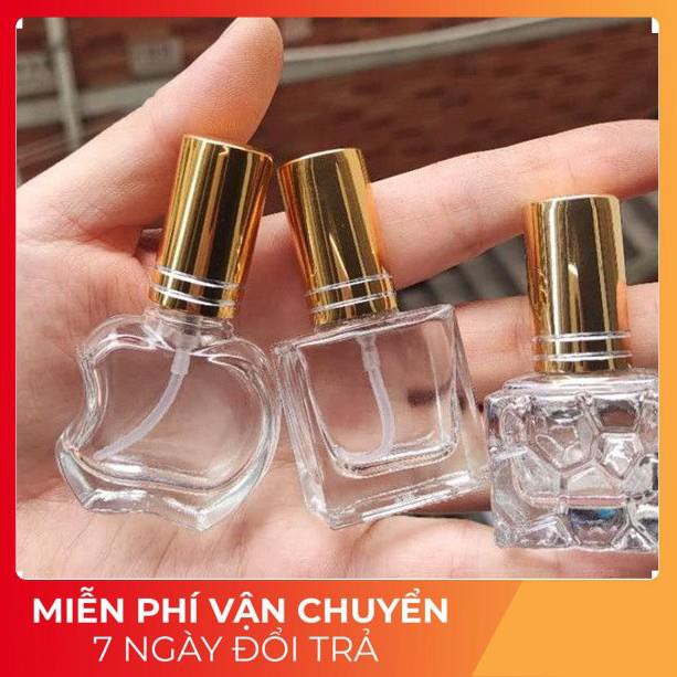 Lọ chiết nước hoa hình táo 10ml / chai xịt nước hoa / lọ dầu thơm , phụ kiện du lịch