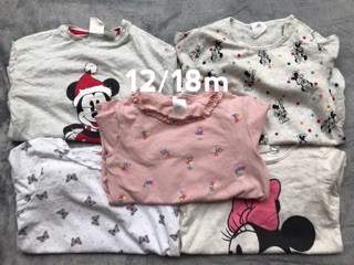 Áo thun dài tay bé gái H&M