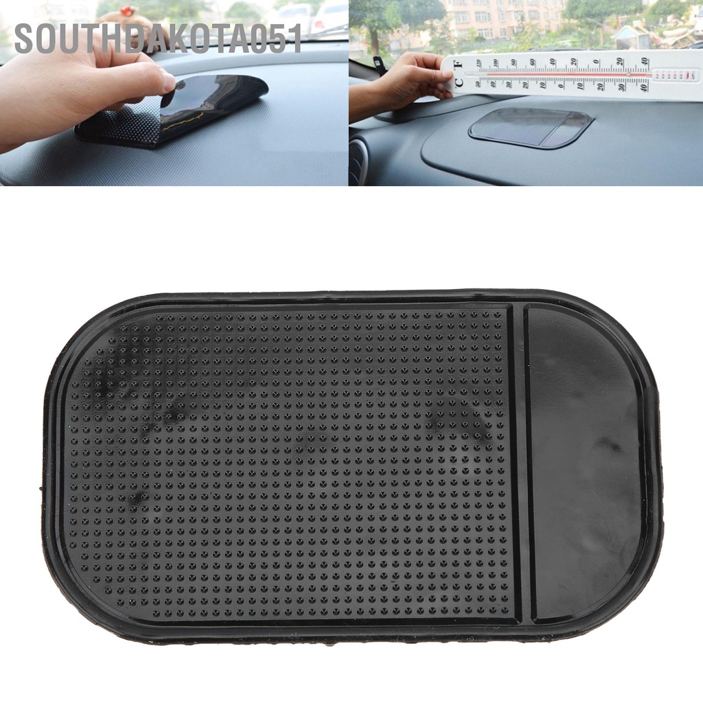 Thảm chống trượt bảng điều khiển bằng silicon cố định đa năng cho hộp đựng CD điện thoại di động tiền xu