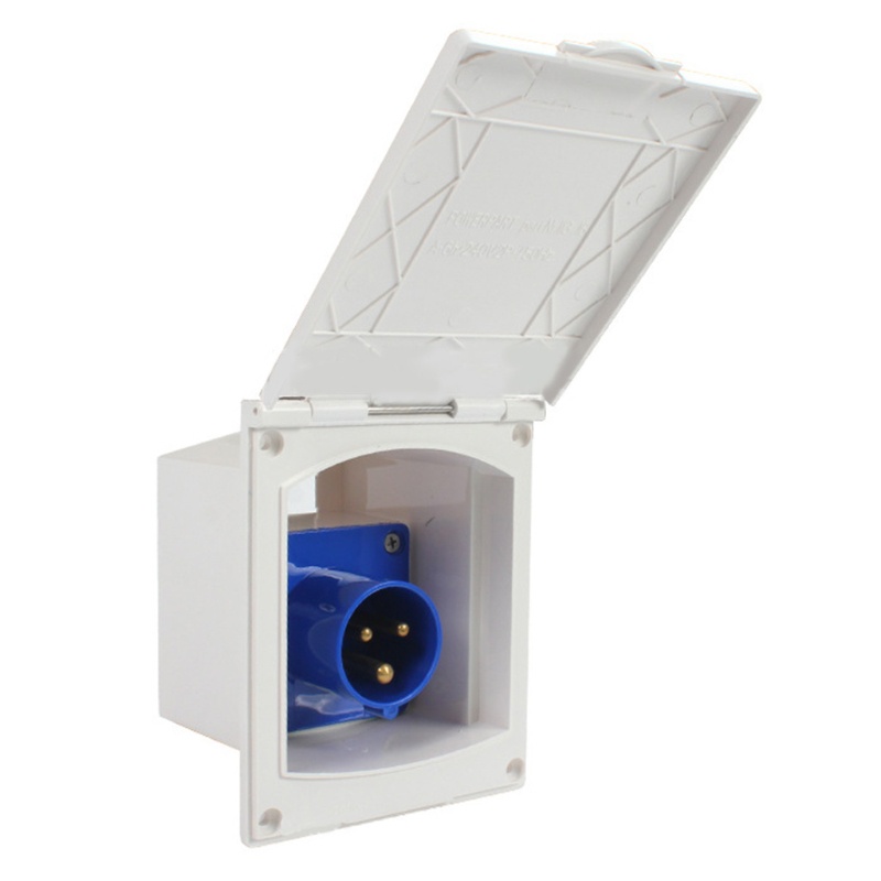 Ổ Cắm Điện Chống Thấm Nước 16 / 32A Cho Xe RV