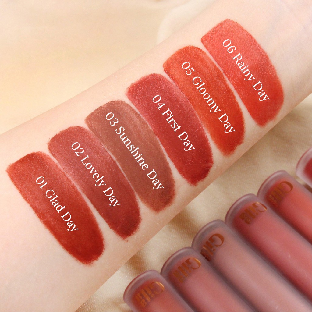 Son kem lì Gilaa Long Wear Lip Cream 5g son kem siêu lì thế hệ mới