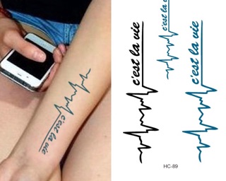 HÌNH SĂM DÁN ( trong 1 gói có 6 miếng dán tatoo)
