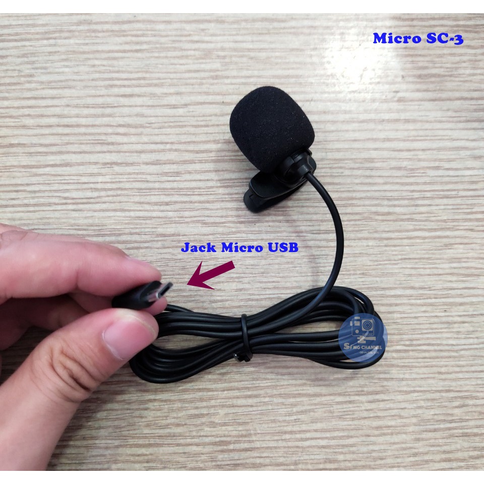 Micro Thu Âm Camera SC-3