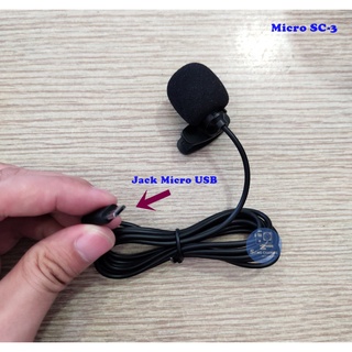 Micro Thu Âm Camera SC-M200; SC-3; SC-3 Air - Micro Ausek S81 - Micro SC-2 - Micro Akaso Brave 7