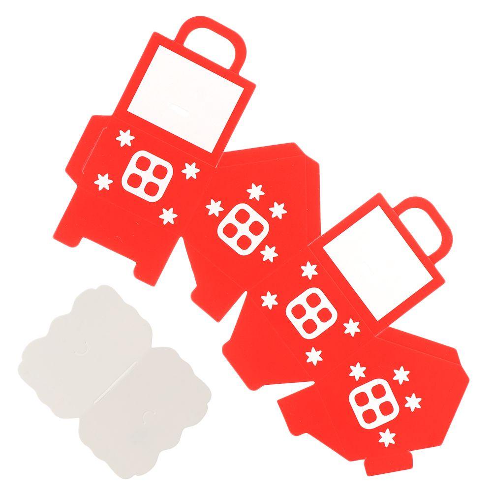 CHOOKEY Set 10 Hộp Kẹo Hình Ngôi Nhà Năm Mới Chất Lượng Cao