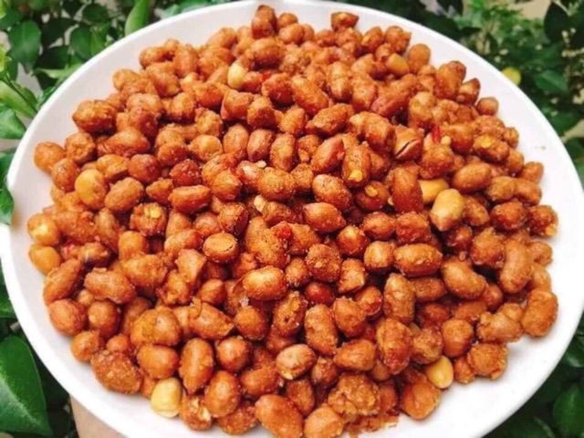 Đậu phộng rang tỏi ớt (hộp 235g)