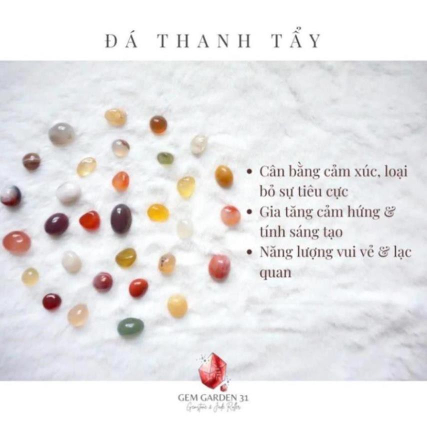 Đá thanh tẩy - Mã Não đa sắc