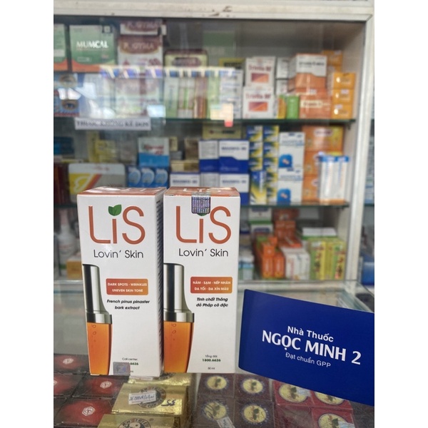 ✅ [Chính Hãng] Lis Lovin' Skin giúp làm mờ nám sạm nếp nhăn chai 30ml